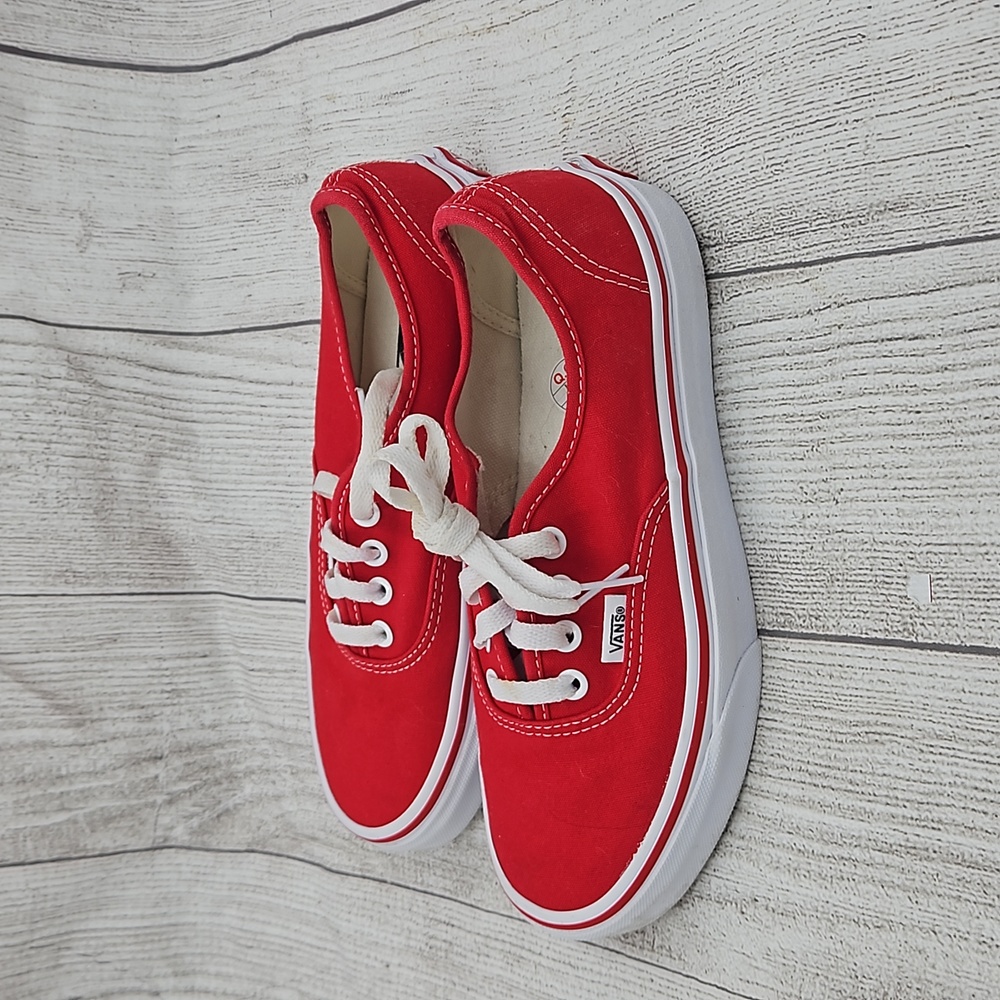Vans Classic Red 5.5 Men 7 Woman
